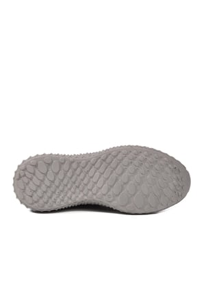 Gri Fileli Hafif Kolay Giyilebilir Unisex Spor Ayakkabı PC-32711 G
