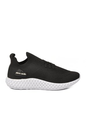 Siyah Beyaz Fileli Hafif Kolay Giyilebilir Unisex Spor Ayakkabı PC-32711 G