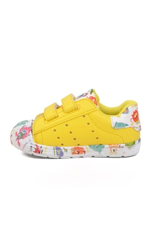 Sarı Cırtlı Hafif Bebek Spor Ayakkabı BN-30965 B