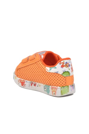 Turuncu Cırtlı Hafif Bebek Spor Ayakkabı BNI-31517 B