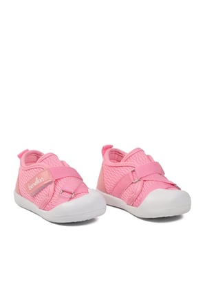 Pembe Cırtlı Hafif Bebek Günlük Ayakkabı BN-1254 B