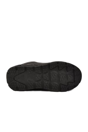 Siyah Fileli Hafif Esnek Hafızalı Taban Unisex Spor Ayakkabı BNI-11500 G