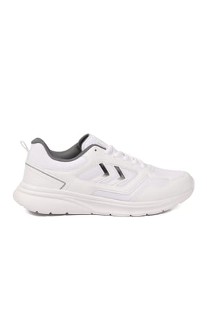 Beyaz Siyah Fileli Hafif Esnek Unisex Spor Ayakkabı 900895 Hml Rush II