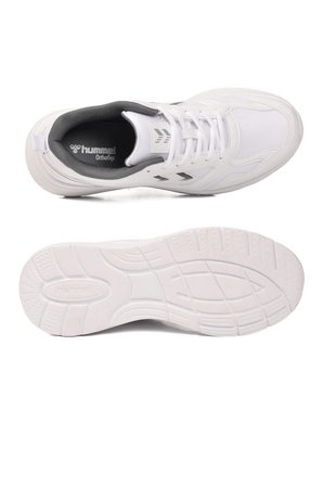 Beyaz Siyah Fileli Hafif Esnek Unisex Spor Ayakkabı 900895 Hml Rush II