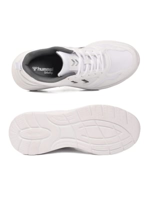Beyaz Siyah Fileli Hafif Esnek Unisex Spor Ayakkabı 900895 Hml Rush II