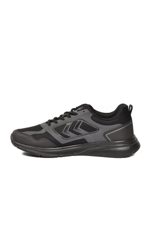 Siyah-Siyah Fileli Hafif Esnek Unisex Spor Ayakkabı 900895 Hml Rush II