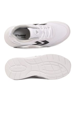 Beyaz Siyah Fileli Hafif Esnek Unisex Spor Ayakkabı 900887 Hml Nency II