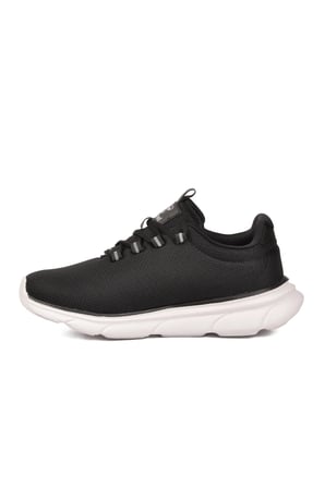 Siyah Fileli Hafif Esnek Unisex Spor Ayakkabı 900899 Hml Tyro II