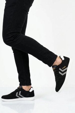 Siyah Bağcıklı Hafif Esnek Unisex Spor Ayakkabı 900835 Hml Perfect