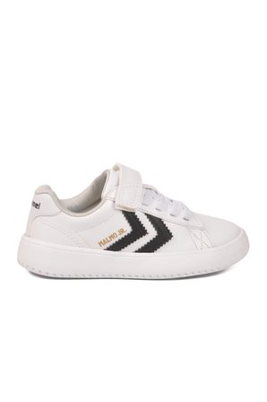 Beyaz Siyah Cırtlı Hafif Cilt Unisex Çocuk Spor Ayakkabı 900869 Hml Malmo Jr