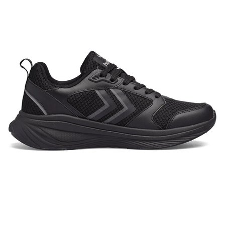 Siyah-Siyah Unisex Fileli Hafif Esnek Yürüyüş Koşu ve Spor Ayakkabı