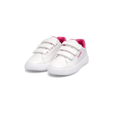Beyaz-Pembe Cırtlı Kız Çocuk Spor Ayakkabı 900862 Hml Busan 25 Jr