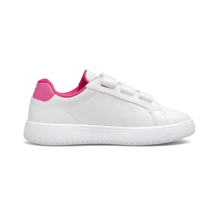 Beyaz-Pembe Cırtlı Kız Çocuk Spor Ayakkabı 900862 Hml Busan 25 Jr