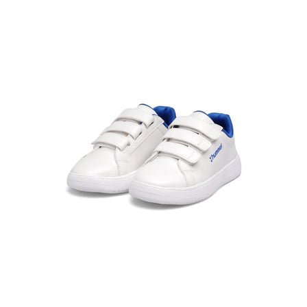 Beyaz-Mavi Cırtlı Unisex Çocuk Spor Ayakkabı 900862 Hml Busan 25 Jr