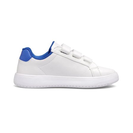 Beyaz-Mavi Cırtlı Unisex Çocuk Spor Ayakkabı 900862 Hml Busan 25 Jr