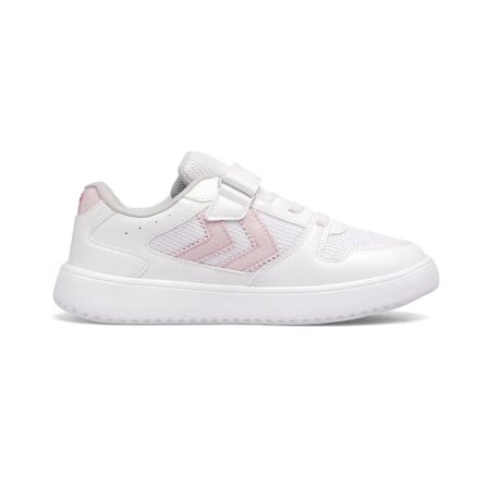 Beyaz-Pembe Cırtlı Fileli Hafif Kız Çocuk Spor Ayakkabı 900866 Hml Kayno SM. Jr.