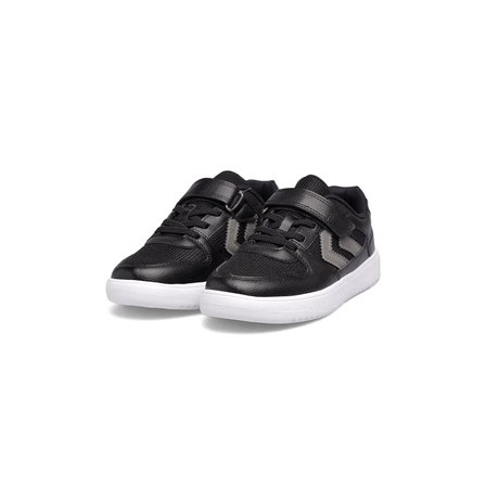 Siyah Cırtlı Fileli Hafif Unisex Çocuk Spor Ayakkabı 900866 Hml Kayno SM. Jr.