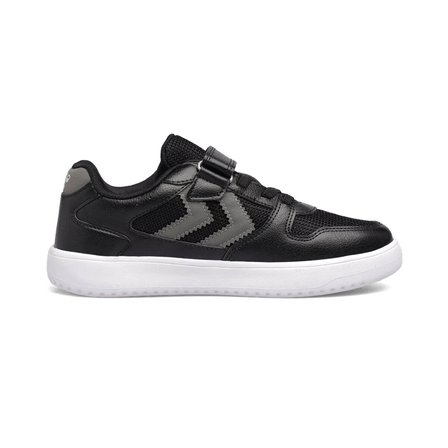 Siyah Cırtlı Fileli Hafif Unisex Çocuk Spor Ayakkabı 900866 Hml Kayno SM. Jr.