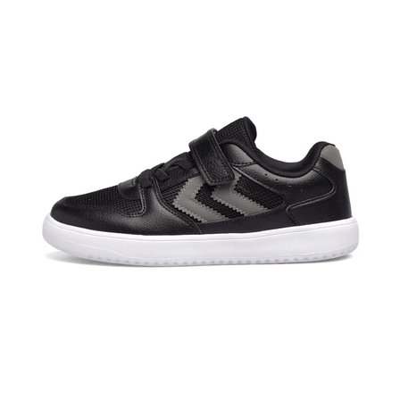 Siyah Cırtlı Fileli Hafif Unisex Çocuk Spor Ayakkabı 900866 Hml Kayno SM. Jr.