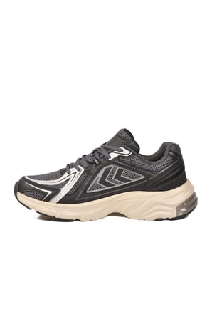 Siyah Gri Fileli Hafif Esnek Unisex Spor Ayakkabı 900794 Hml Performance 700