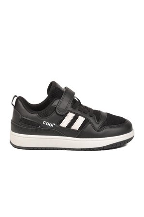 Siyah Fileli Hafif Cırtlı Unisex Çocuk Spor Ayakkabı Stella F