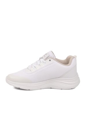 Beyaz Fileli Hafif Esnek Hava Alabilen Unisex Spor Ayakkabı Pete G