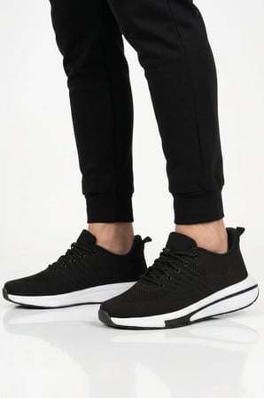 Siyah Anorak Hafif Erkek Spor Ayakkabı Molen 119 M