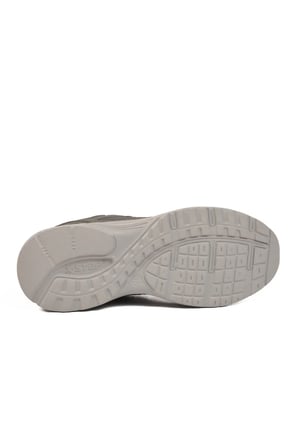 Füme Fileli Hafif Bağcıklı Esnek Unisex Spor Ayakkabı 020 G