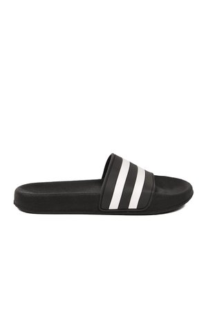 Siyah Beyaz Hafif Esnek Unisex Terlik 8000-01 G