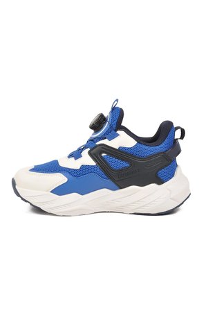 Saks-Mavi-Beyaz Misina Bağcıklı Erkek Çocuk Spor Ayakkabı 2099 F