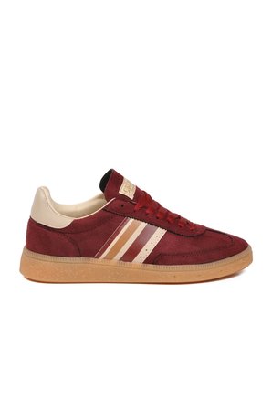 Bordo Bağcıklı Esnek Unisex Spor Ayakkabı 015 G