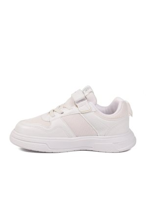 Beyaz Cırtlı Fileli Hafif Unisex Çocuk Spor Ayakkabı 026 F