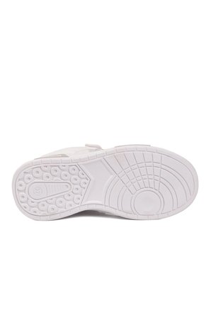 Beyaz Cırtlı Fileli Hafif Unisex Çocuk Spor Ayakkabı 026 F