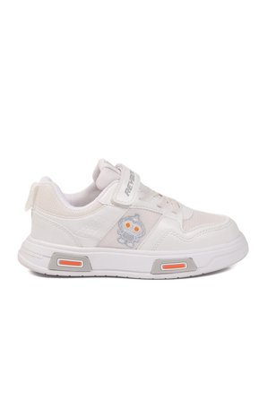 Beyaz Cırtlı Fileli Hafif Unisex Çocuk Spor Ayakkabı 026 F