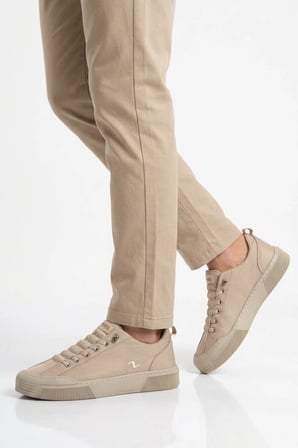 Bej Hava Alabilen Hafif Unisex Casual Ayakkabı Champ G