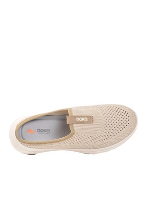 Bej Fileli Hafif Unisex Terlik Nina G