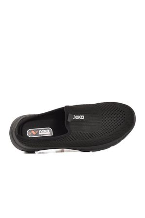 Siyah Fileli Hafif Unisex Terlik Nina G