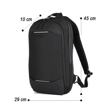 Siyah-Siyah Unisex Çapraz Sırt Çanta 31304