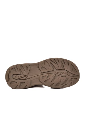 Erkek Outdoor Trekking Sandalet Kapalı Burun Cırtlı Günlük Yürüyüş Kahve E337 M