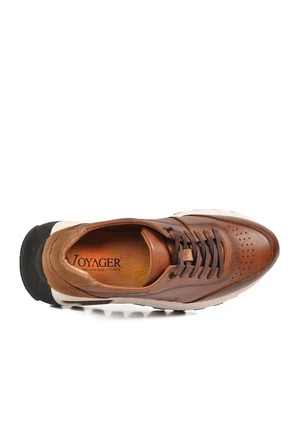 Taba Hakiki Deri Erkek Sneaker Memory Taban Premium Casual Ayakkabı M654 M