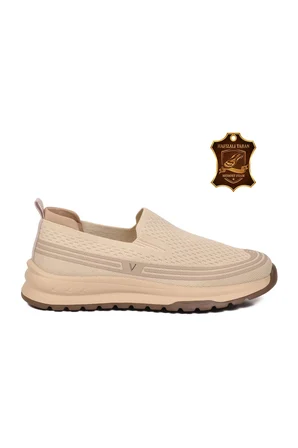 Erkek Anorak Örme Nefes Alabilen Rahat Hafızalı Taban Kum Casual Ayakkabı Loafer E417 M