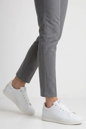 Unisex Beyaz Günlük Sneaker Spor Ayakkabı Rahat Casual Model Ursula G