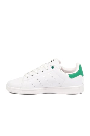 Unisex Beyaz-Yeşil Günlük Sneaker Spor Ayakkabı Rahat Casual Model Ursula G