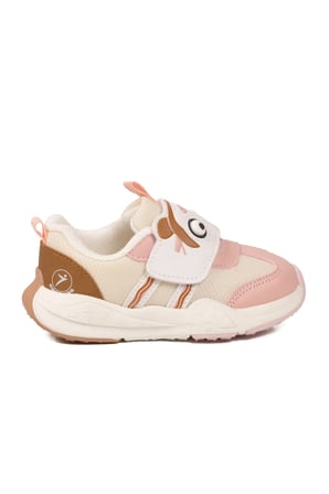 Somon Cırtlı Desenli Anatomik Bebek İlk Adım Spor Ayakkabı Sneaker Orion İA