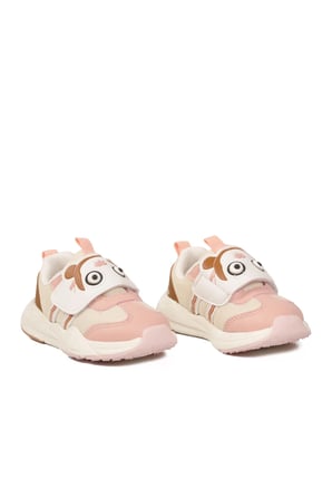 Somon Cırtlı Desenli Anatomik Bebek İlk Adım Spor Ayakkabı Sneaker Orion İA