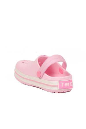 Pembe-Pembe Eva Hafif Kız Çocuk Sabo Terlik 214 P