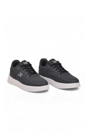 Bağcıklı Kalın Tabanlı Lacivert Unisex Yürüyüş ve Spor Ayakkabı Sneaker 2031