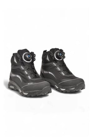 Siyah Akıllı Bağcıklı Kaymaz Tabanlı Erkek Çocuk Outdoor Bot 1040