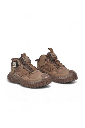 Kahve Akıllı Bağcıklı Kaymaz Tabanlı Erkek Çocuk Bot Outdoor BG-F-25018