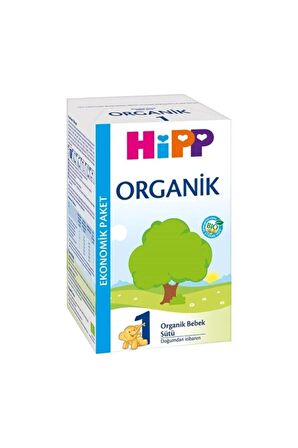 Hipp Organik 1 Bebek Sütü 600 gr 4 Adet